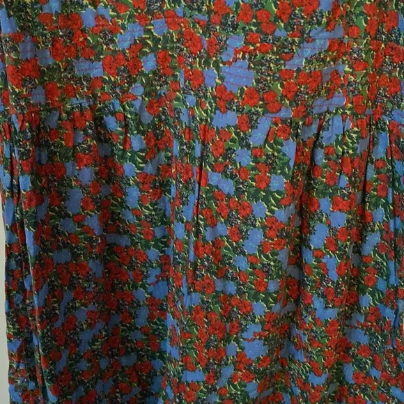 Tigerlily Floral Mini Summer/ Spring Dress AU 14 Rayon Lightweight Pre Owned EC - Picture 3 of 13